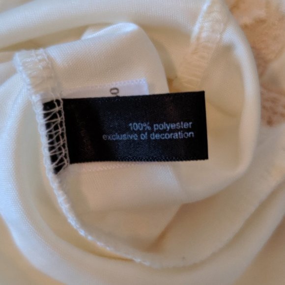 3/$20 / The Limited / Cream Lace Cami - Picture 4 of 4